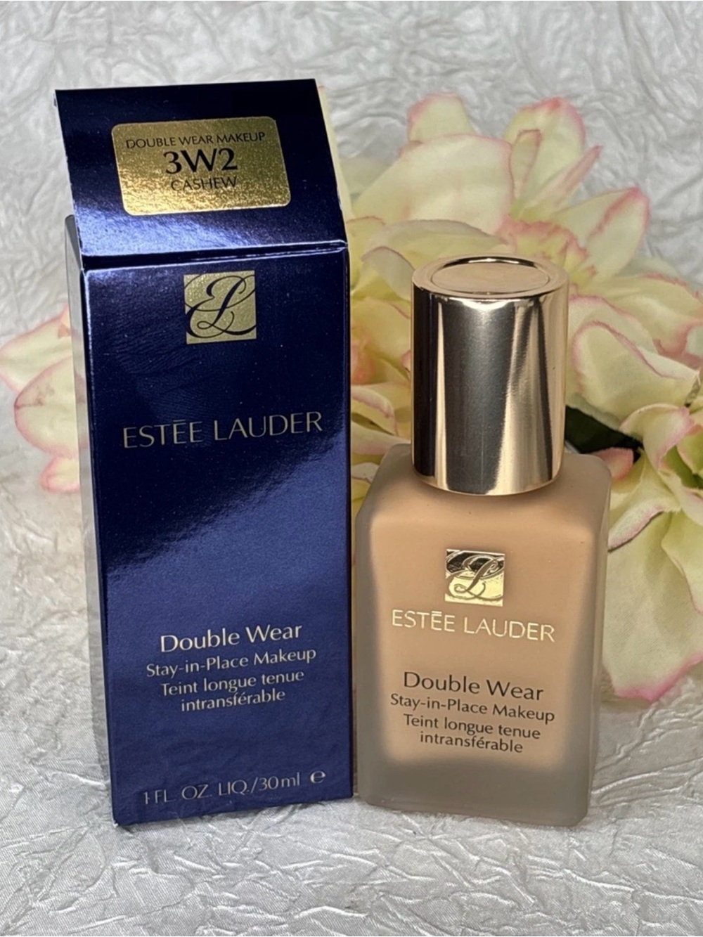 Estee Lauder Double Wear Stay-in-Place Foundation Old Formula 3W2 CASHEW